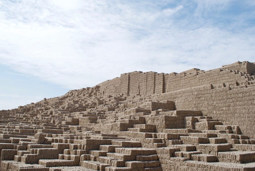 Huaca Pucllana. Lima Peru